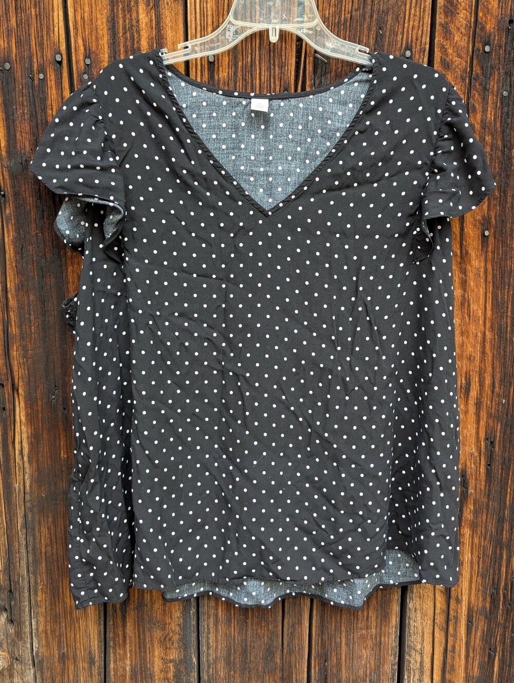 Old Navy Polka Dot Blouse Women's Size XXL